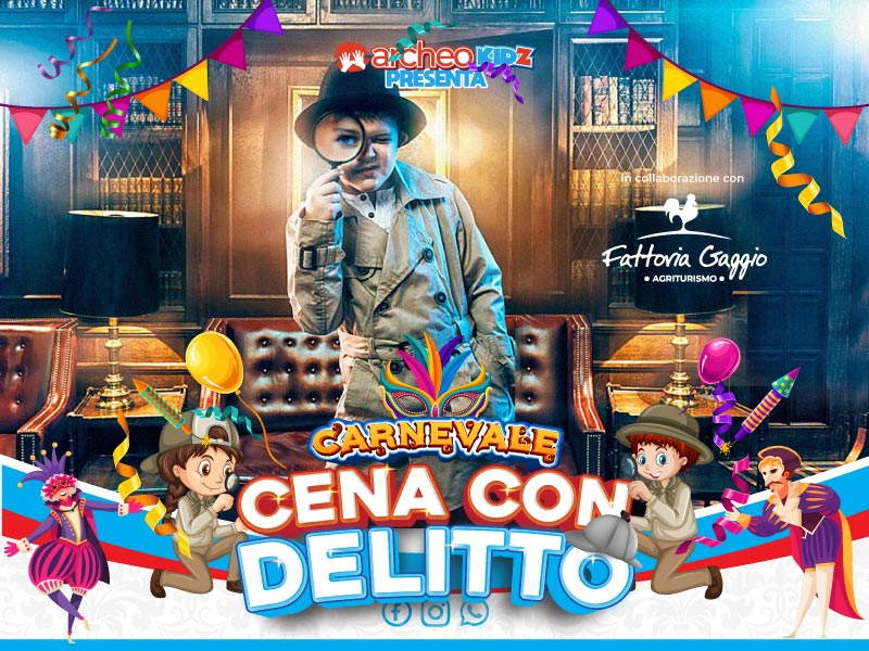 Cena con delitto Carnevale gaggio