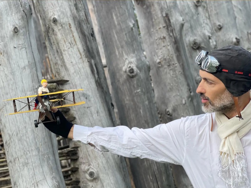 aviatore piccolo principe jerago