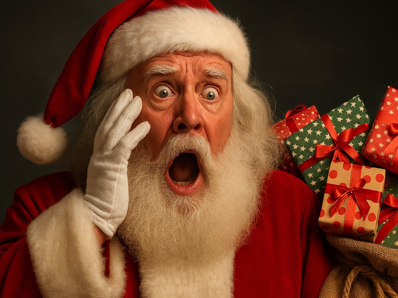 babbo natale regali perduti