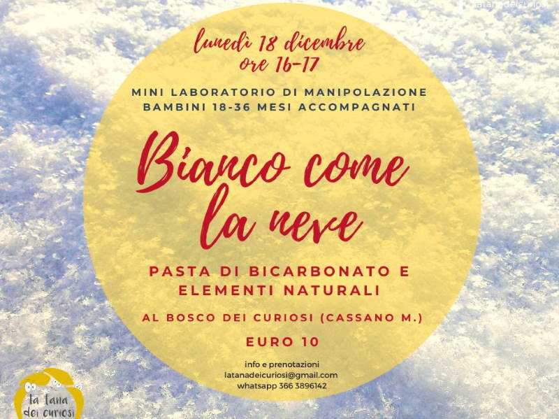 bianco come la neve