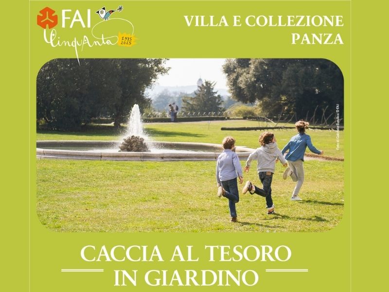 caccia al tesoro villa panza pasquetta