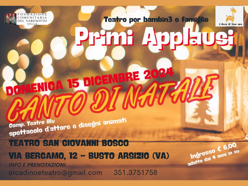 canto di natale busto