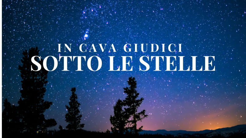 cava giudici sotto le stelle