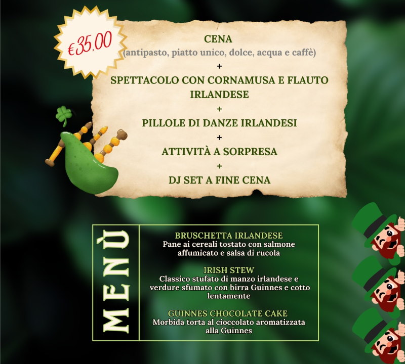 cena san patrizio