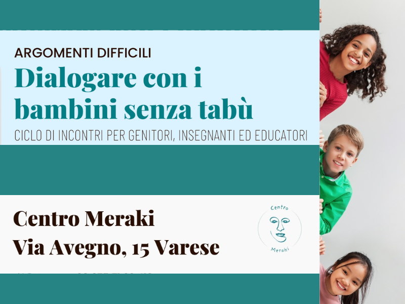 dialogare senza tabu meraki va