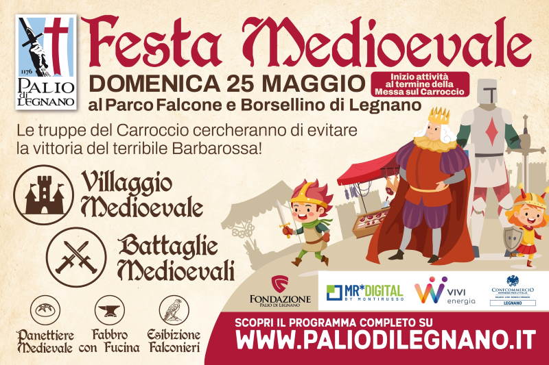 festa medioevale legnano bambini