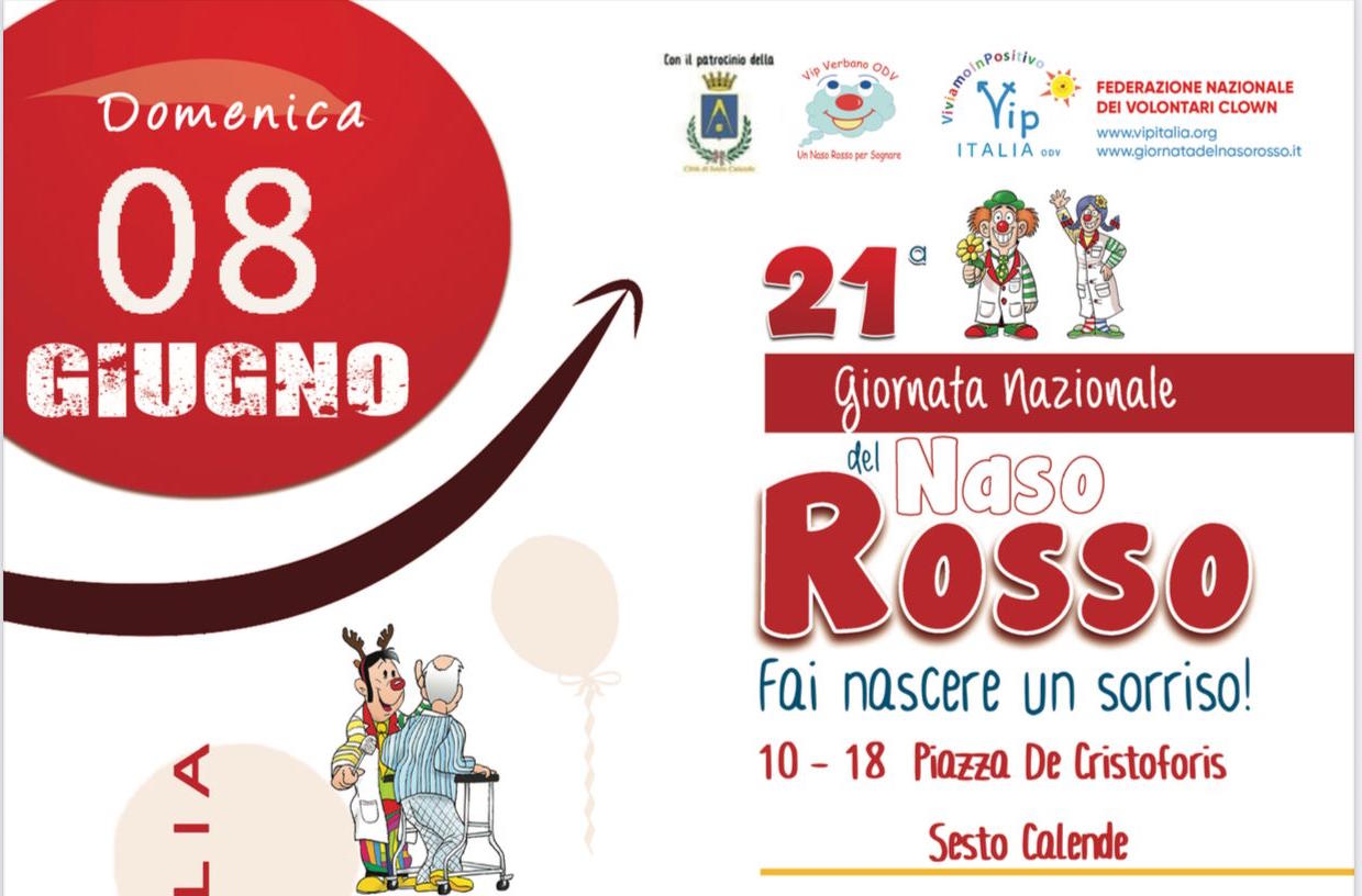 giornata del naso rosso sesto calende