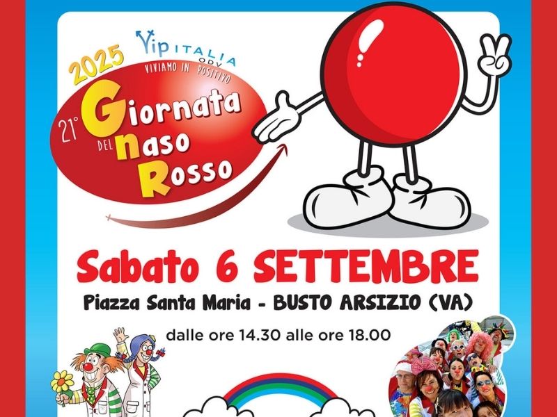 giornata naso rosso busto 25