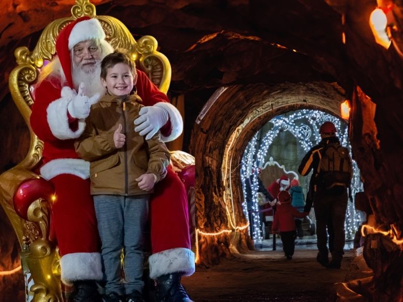grotta di babbo natale apertura