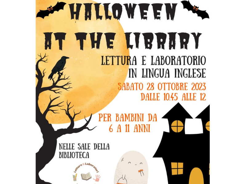 halloween biblioteca lonate inglese