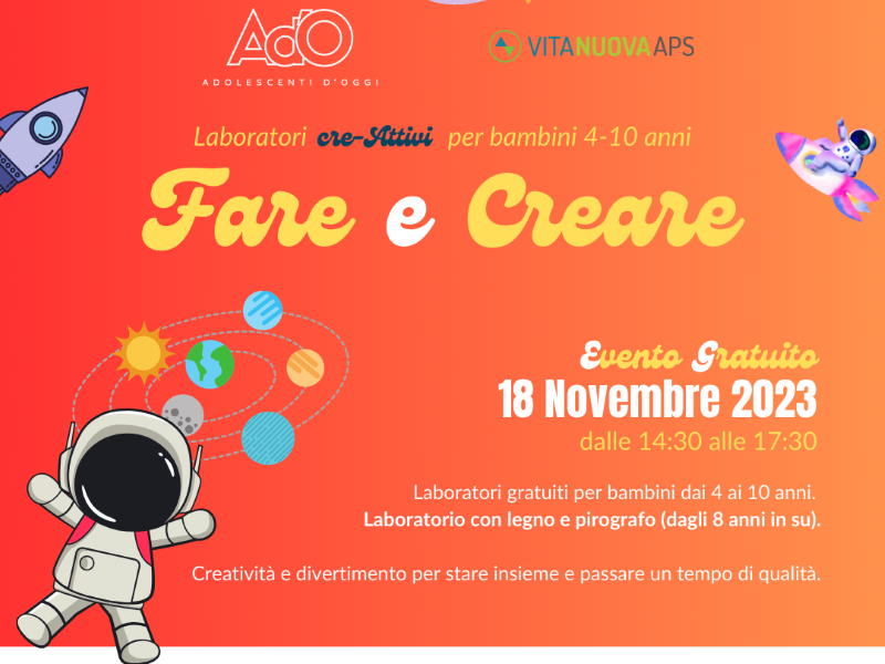 laboratori fare creare spazio