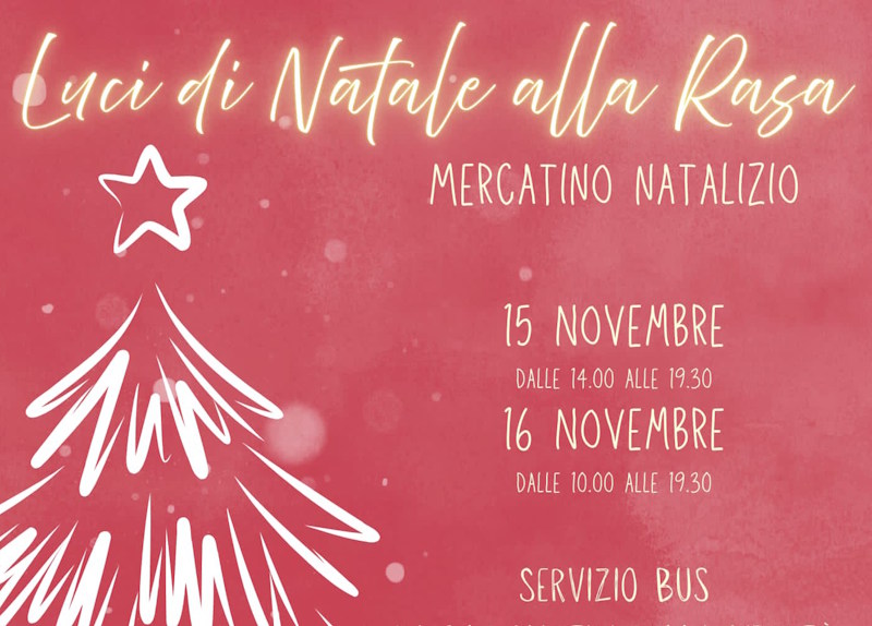 Torna Luci di Natale alla Rasa