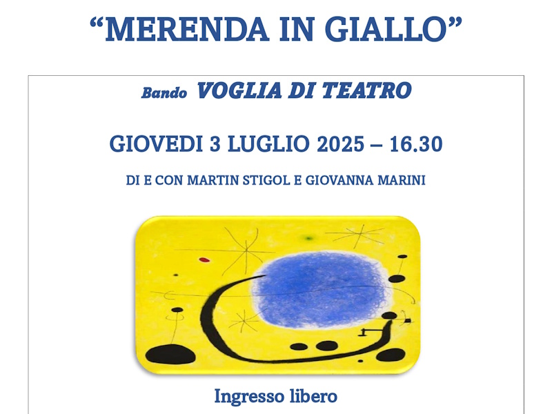 merenda in giallo varese