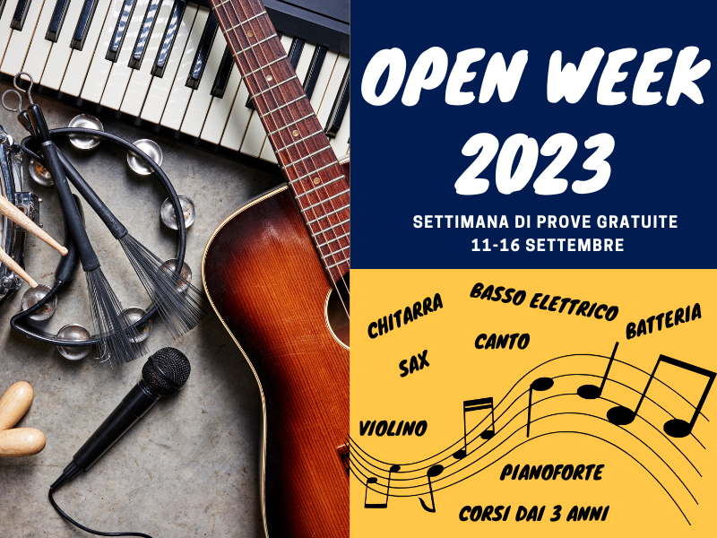 open week musicolandia apertura