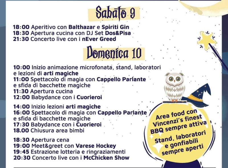 programma arcobaleno nichi magic edition