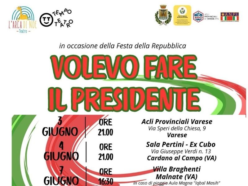 volevo fare il presidente