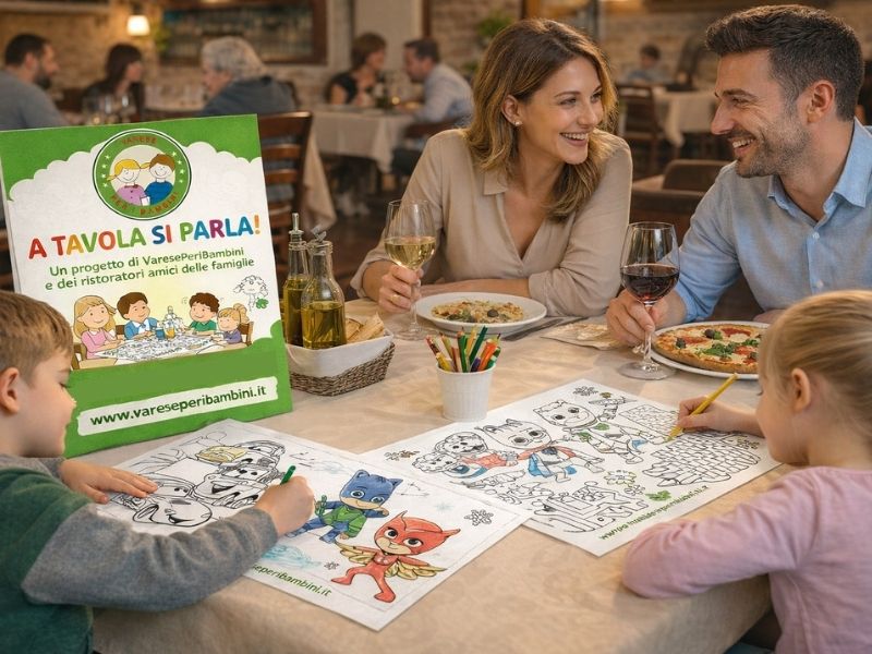 A tavola si parla: una tovaglietta per stare davvero insieme