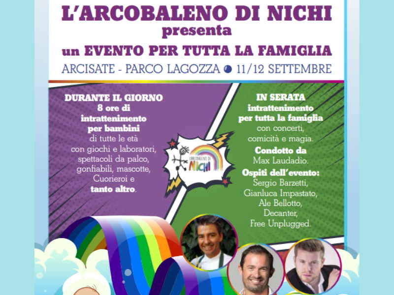 Festa l'Arcobaleno di Nichi al Parco Lagozza