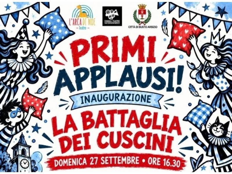 A Busto Arsizio arriva la Battaglia dei Cuscini!