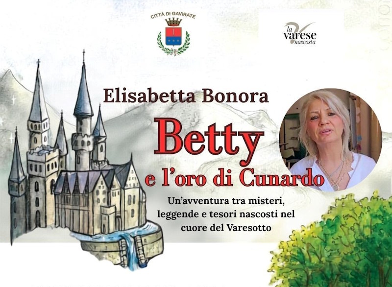 “Betty e l’oro di Cunardo”: presentazione e laboratorio per bambini a Gavirate