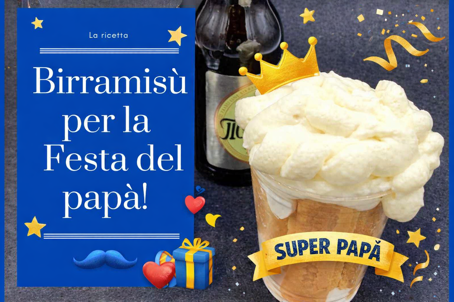 Birramisù: la ricetta per la festa del Papà!