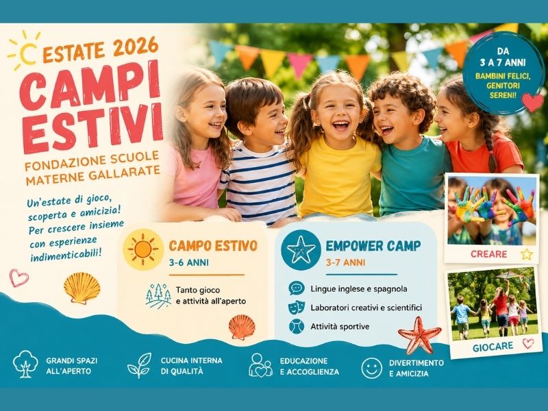 Campi estivi Scuole Materne di Gallarate