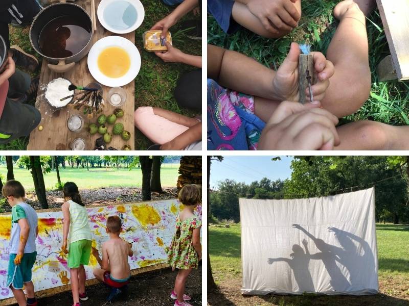 campi estivi natura giochi