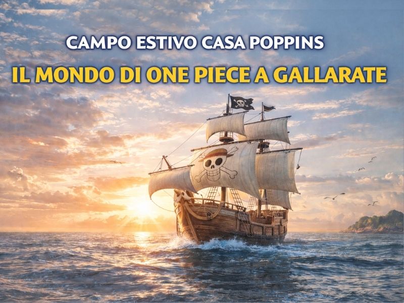 Campo estivo Casa Poppins: il mondo di One Piece a Gallarate