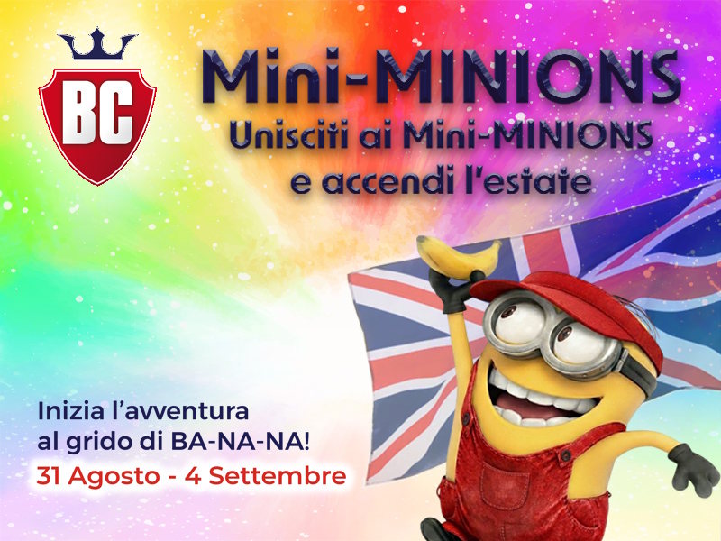 Mini Minions Summer Camp 2026 a Saronno