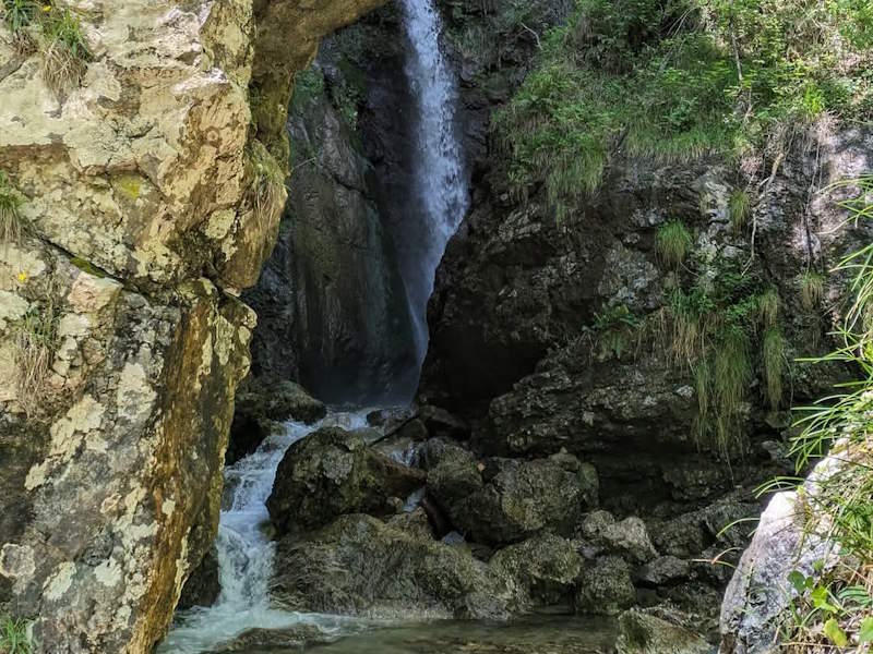 La Cascata del Trallo di Brusimpiano