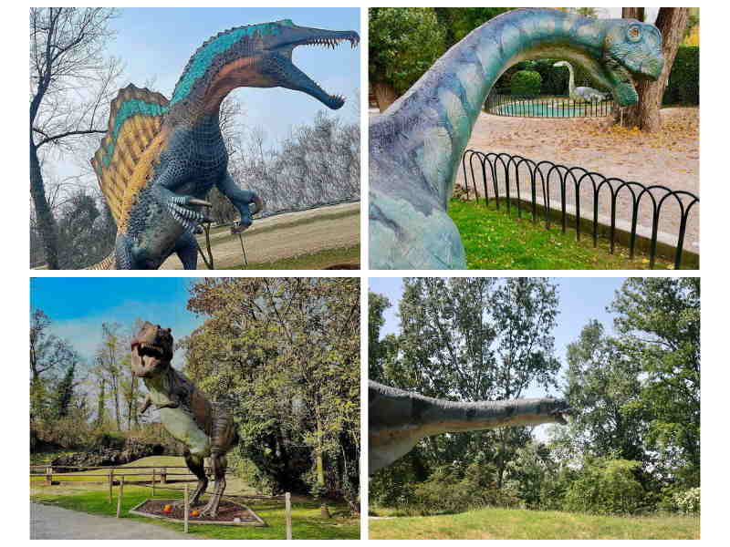 dinosauri parco della preistoria