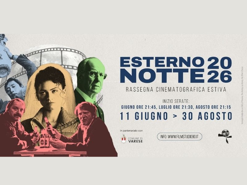 Esterno Notte 2026: cinema sotto le stelle per bambini a Varese e provincia
