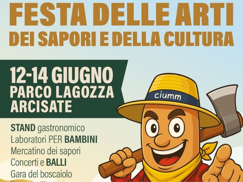 Festa delle Arti, dei Sapori e della Cultura 2026 ad Arcisate
