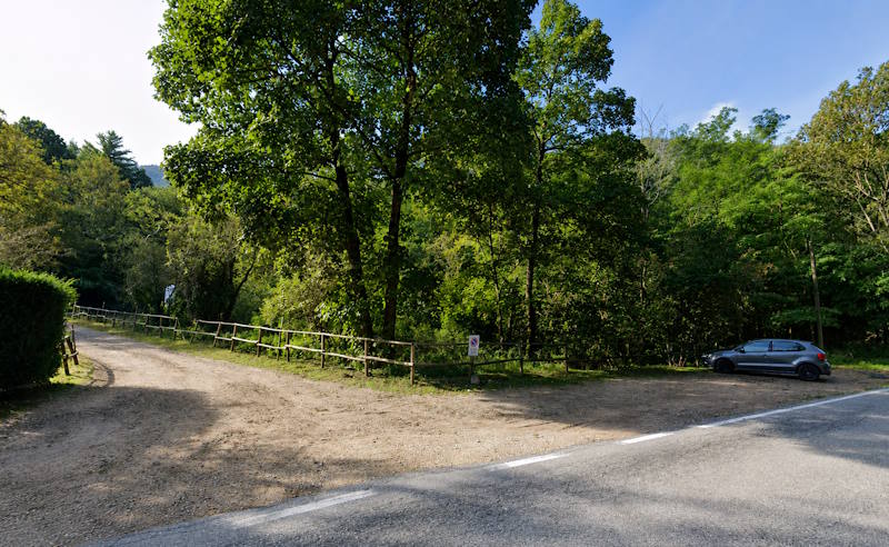 inizio sentiero rocca orino