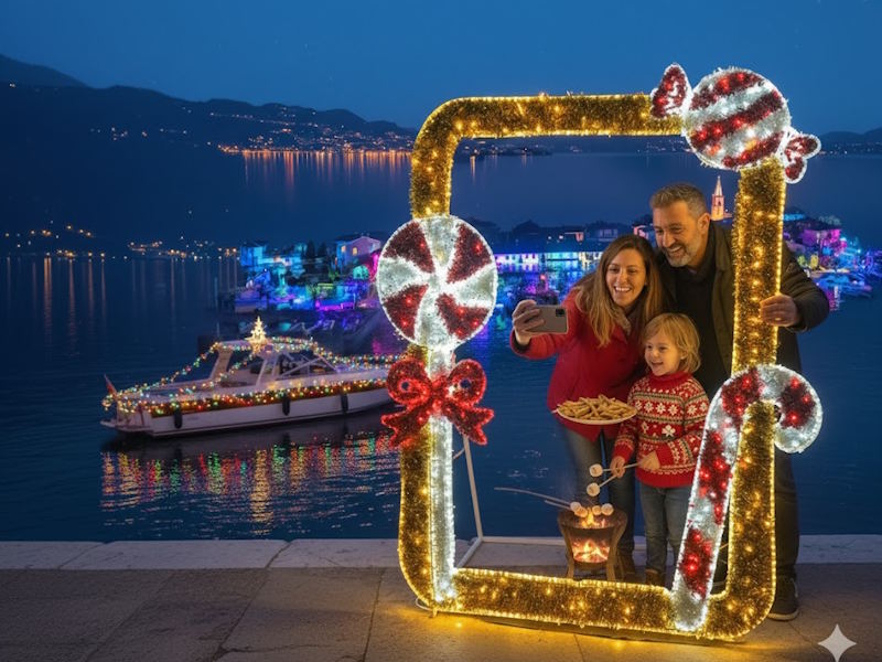 Motoscafi natalizi per l’Isola di Luce e la Casa d’Oro di Natale