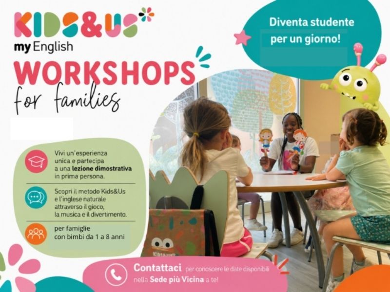 Studente Kids&Us per un giorno: scoprire l’inglese insieme ai bambini