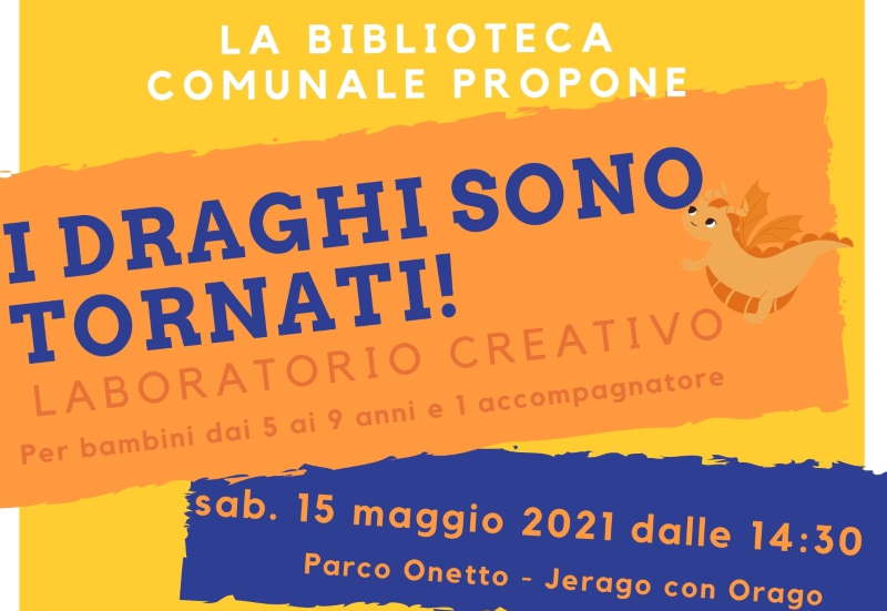 I Draghi sono tornati al parco Onetto!