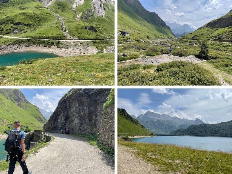 lago di morasco sentiero dietro
