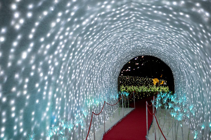 lucine di natale leggiuno 25 tunnel