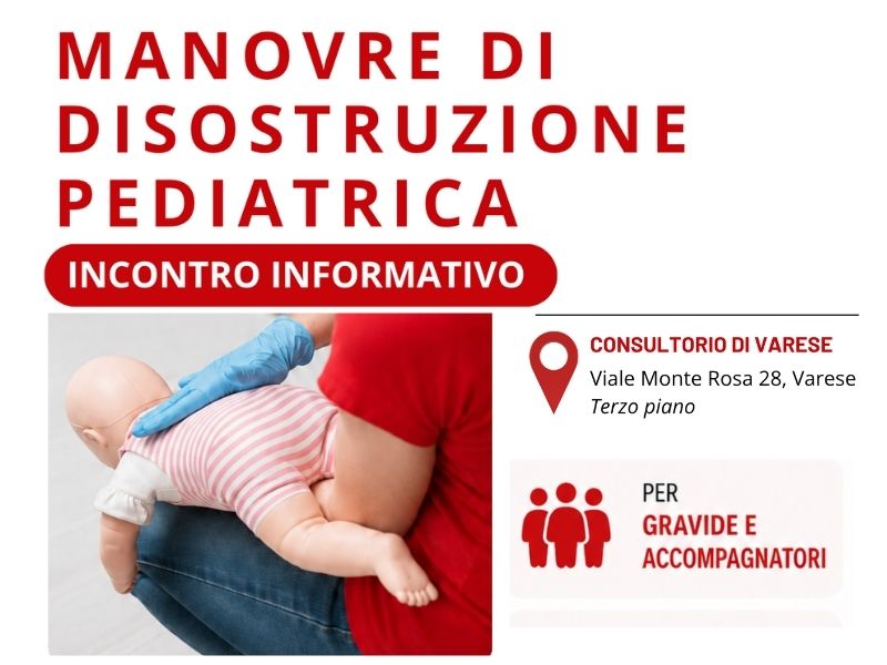 Disostruzione pediatrica a Varese per futuri genitori