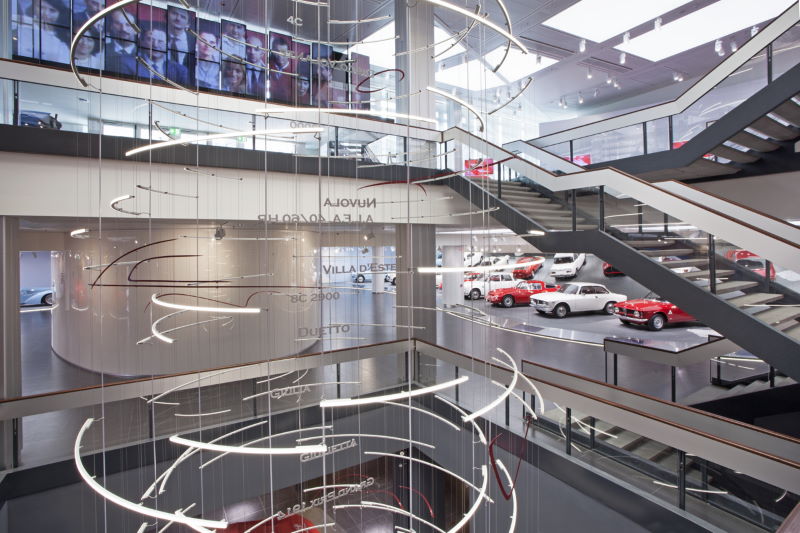 museo alfa romeo arese timeline