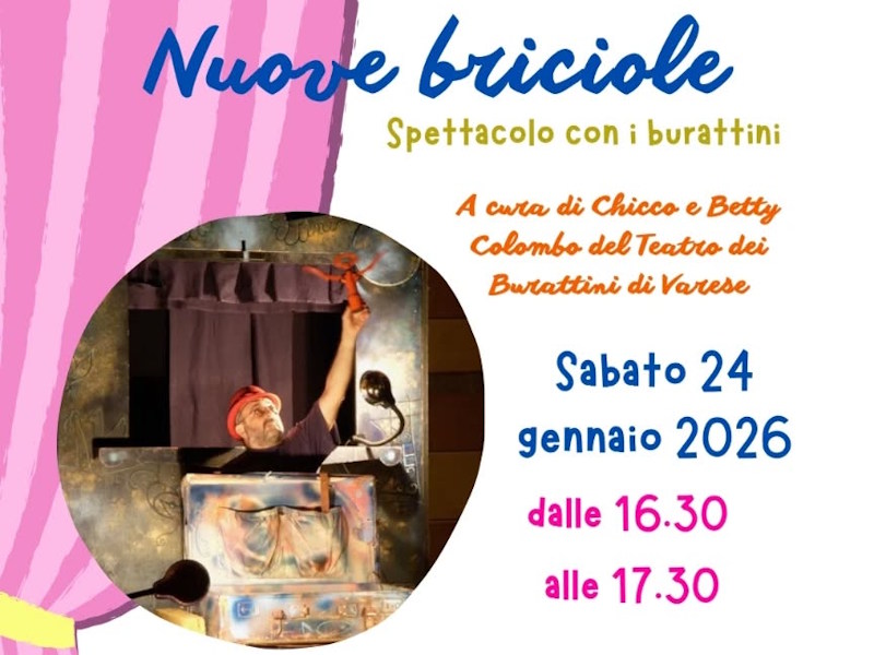 Spettacolo con i burattini Nuove Briciole