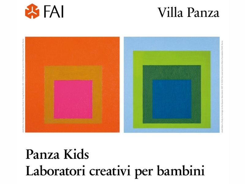 Panza Kids a Villa Panza: arte per i bambini