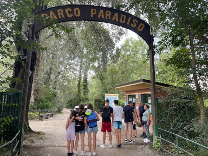 parco ittico paradiso ingresso