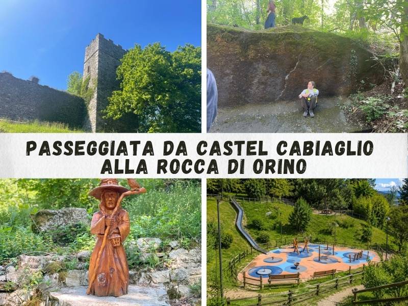 Passeggiata da Castel Cabiaglio alla Rocca di Orino