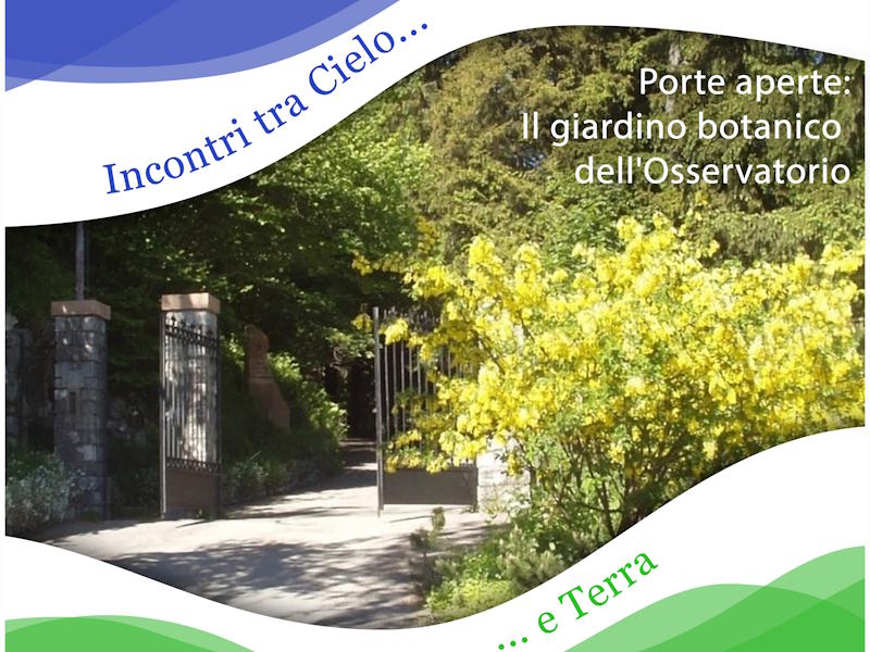 porte aperte giardino botanico osservatorio