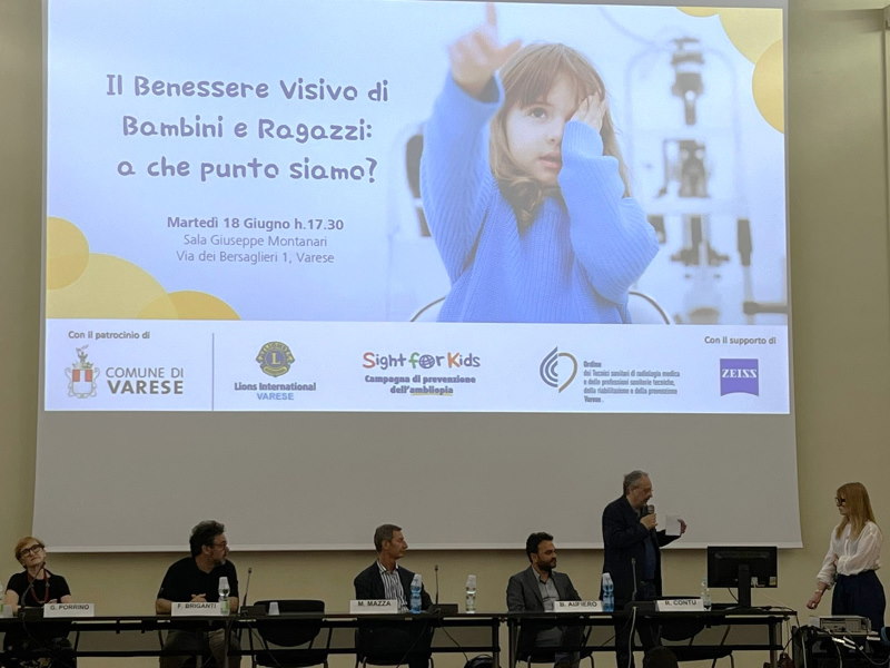 Sight for Kids: primi risultati degli screening visiv