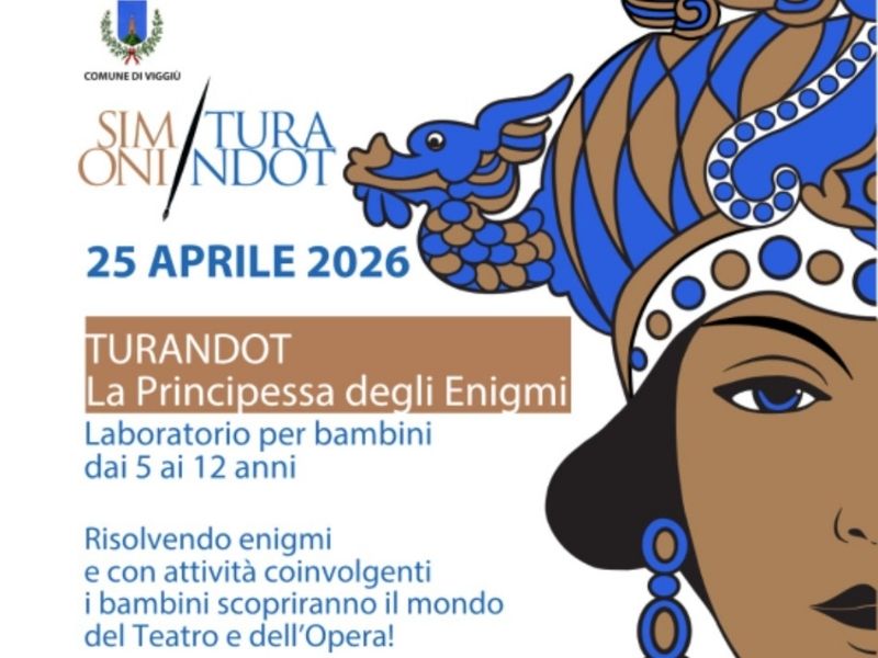 Turandot per bambini a Viggiù: laboratorio gratuito tra enigmi e opera