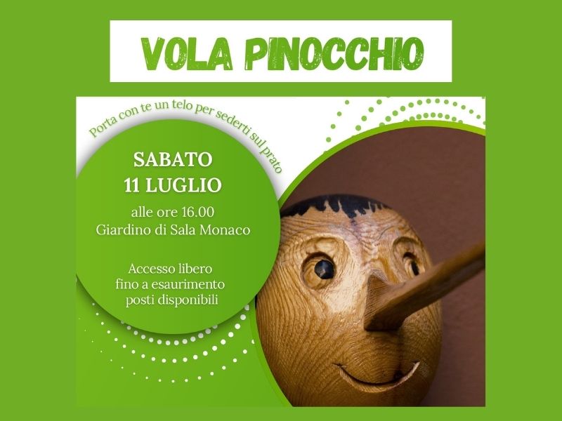 Vola Pinocchio a Busto Arsizio: laboratorio-spettacolo per bambini
