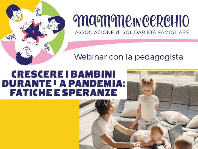 Webinar Crescere i bambini durante la pandemia